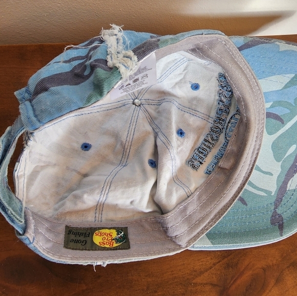 Bass Pro Camo Print Baseball Cap - Picture 5 of 5